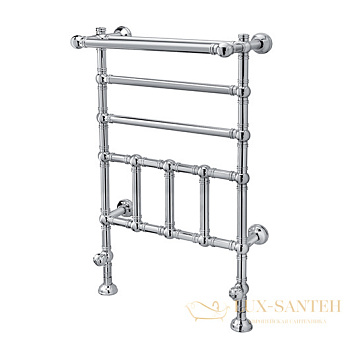 полотенцесушитель водяной с полкой margaroli armonia 9-300 93005505crp, высота 104.2 см, ширина 60 хром