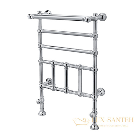 полотенцесушитель водяной с полкой margaroli armonia 9-300 93005505crp, высота 104.2 см, ширина 60 хром