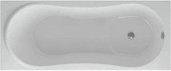 акриловая ванна aquatek афродита 150x70 afr150-0000043 без гидромассажа, с фронтальным экраном (слив справа)