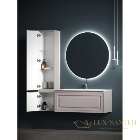 пенал sancos very pvr35lsm l подвесной, серый матовый