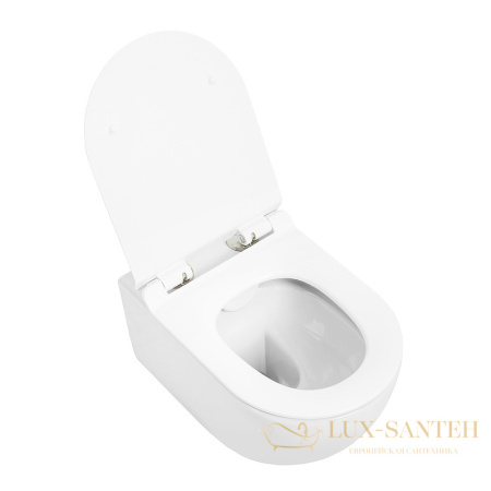 подвесной унитаз cezares molveno czr-2468-th-r без сиденья, белый