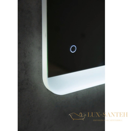 зеркало belbagno spc spc-cez-700-600-led-btn 70 см с кнопочным выключателем, с подсветкой