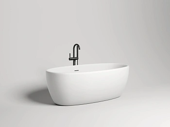 ванна salini luce 100121m s-stone 170x85 см, белый