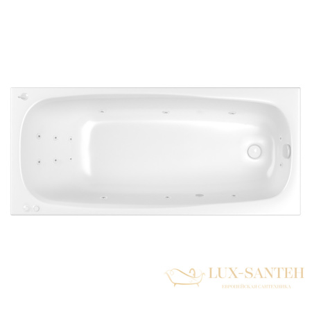 ванна whitecross layla 180x80 "smart", 0102.180080.100.smart.wh, белый