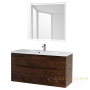 тумба под раковину belbagno marino-h60 marino-h60-1100-2c-so-rw-p 110 см подвесная, rovere moro