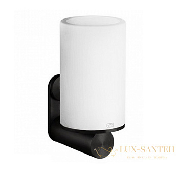стакан gessi 316 accessories 54707.299 подвесной, black xl/белый