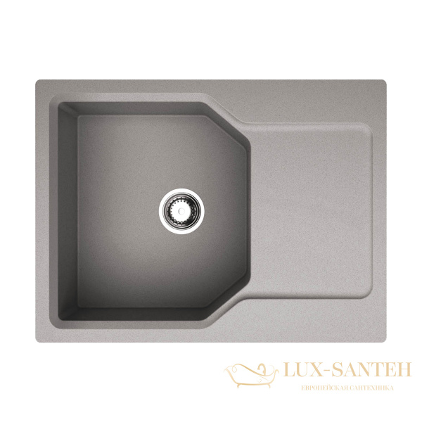 кухонная мойка omoikiri yonaka 65-gr artgranit х leningrad grey, 4993346