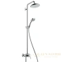 душевая система hansgrohe croma 220 showerpipe 27222000 хром