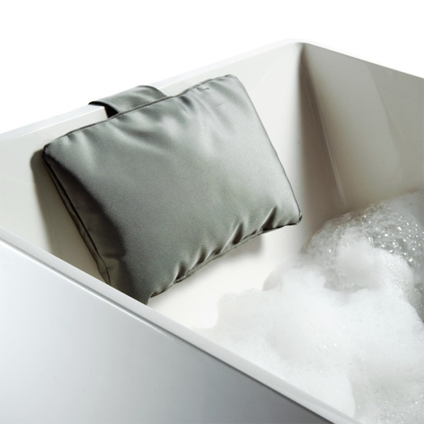 подушка для ванны decor walther loft nkh 0952193 320*210 мм, серый