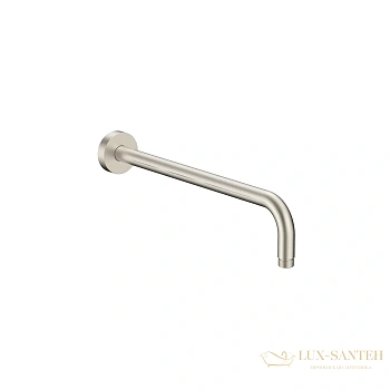 держатель верхнего душа aquame aqm8702bn, настенный, никель брашированный