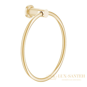 полотенцедержатель-кольцо gessi inciso 58509 246, gold pvd