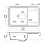 кухонная мойка omoikiri tasogare 78-be artgranit х ваниль, 4993744