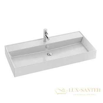 раковина jacob delafon vivienne exbj112-00 1010х463 мм, белый