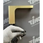 смеситель timo torne 4313/17f для раковины бесконтактный, золотой матовый
