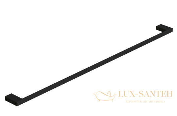 полотенцедержатель 800 мм, kludi vela c, 3196139, черный матовый