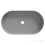 раковина накладная aqueduto espiral, esp0230, овальная 390*600, серый матовый