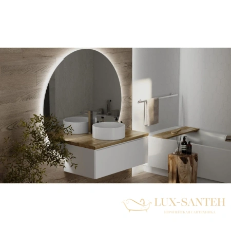 тумба jorno solis sol.01.100/p/w 100,2 см, белый матовый 