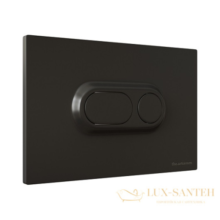 клавиша смыва artceram atelier 702.000.17, черный матовый