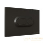 клавиша смыва artceram atelier 702.000.17, черный матовый
