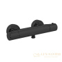 термостат для душа fima carlo frattini fimatherm f4215/1ns, черный матовый