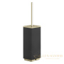 ерш напольный черный gessi inverso accessories 20844.727, brass brushed pvd