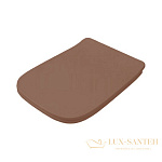 Сиденье ArtCeram A16 ASA001 40 71 для унитаза с крышкой SoftClose, Brown Tortora Matt