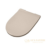 Сиденье ArtCeram File 2.0 Slim FLA014 41 для унитаза с крышкой SoftClose, Brown Matera Matt