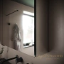 зеркальный шкаф sancos hilton z1200 120х74 см, алюминий
