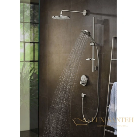 шланговое подсоединение hansgrohe fixfit s 26453000, хром