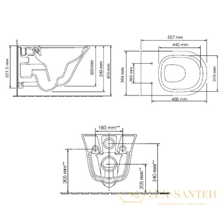 комплект jacob delafon vive e28079ru-bl, унитаз, инсталляция, сиденье микролифт, панель смыва, черный матовый