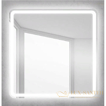 зеркало belbagno spc spc-mar-600-600-led-tch 60 см с сенсорным выключателем, с подсветкой