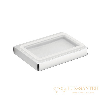 мыльница colombo design lulu b6201.cr, хром