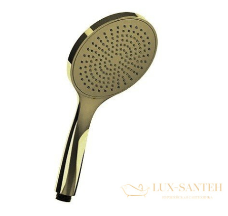 ручной душ velvet, 130 мм,  almar hand showers e082116.hb, латунь брашированная pvd