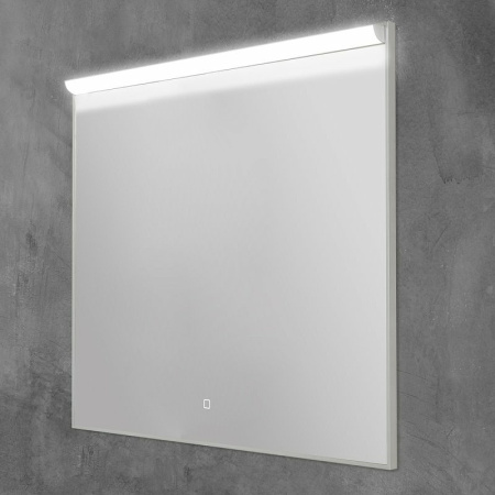 зеркало belbagno spc spc-uno-700-700-tch 70 см с подсветкой, с сенсорным выключателем, хром