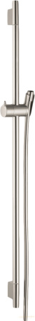 душевая штанга hansgrohe unica 28631820 90 см, шлифованный никель