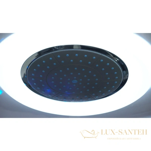 душевая кабина timo standart t-1155 150x150x230 см, стекло тонированное