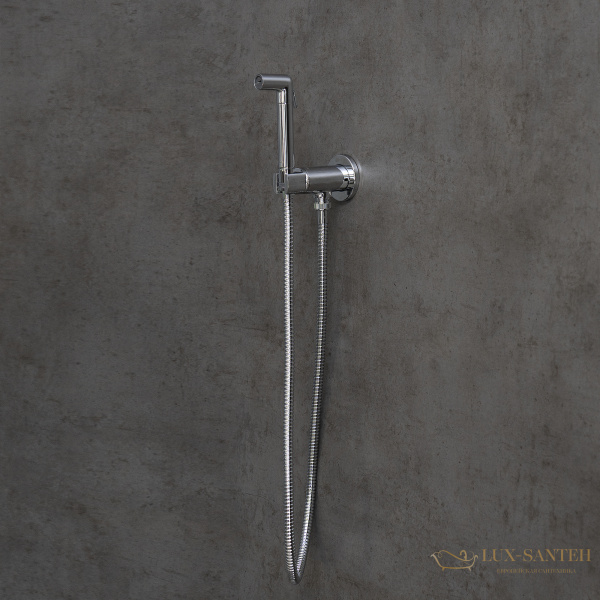 гигиенический душ lemark solo lm7171c,  с прогрессивным смесителем, хром