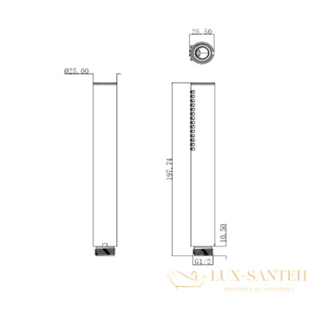 ручной душ villeroy & boch embrace plus 1jet tvs10841401k5, черный матовый