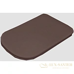 Сиденье Kerasan Tribeca 519175 для унитаза с микролифтом, бургундский матовый