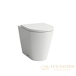 Напольный безободковый унитаз Laufen Kartell by 8.2333.7.400.000.1, белый глянцевый