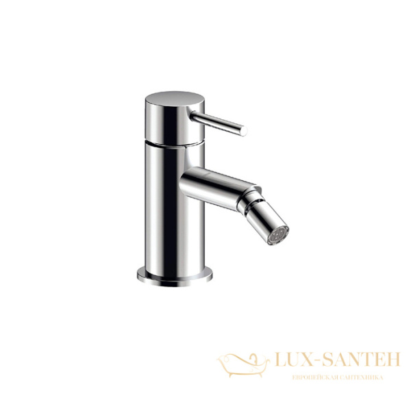 смеситель для биде almar mixers e214003.gm, без донного клапана, оружейная сталь