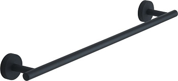 полотенцедержатель gedy eros 2321/45(14) длина 45 см, черный матовый
