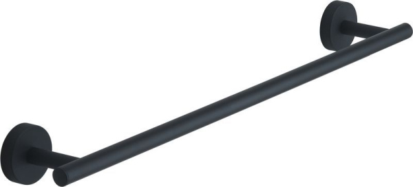полотенцедержатель gedy eros 2321/45(14) длина 45 см, черный матовый