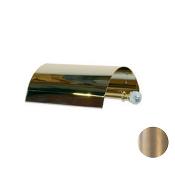 tw crystal, twcr219br-sw, 219 держатель для туалетной бумаги с крышкой, подвесной, цвет бронза