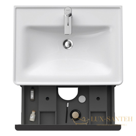 тумба под раковину duravit d-neo de435401818 634х452х625 мм, белый