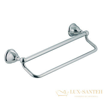 полотенцедержатель двойной 30 см fima carlo frattini style, f6041/40cr, хром
