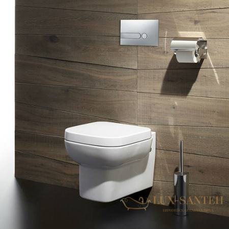 смывная клавиша jacob delafon e4326-38r, хром/велюр