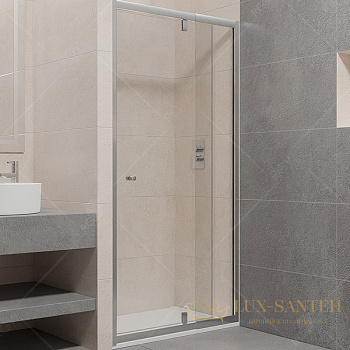 душевая дверь rgw passage 41080200-11 pa-02 100, профиль хром, стекло прозрачное