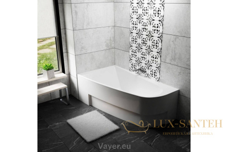 ванна акриловая vayer boomerang (eh) 150x90 l