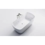 ванна astra-form антарес 01010019 из литого мрамора 160х75 см, белый